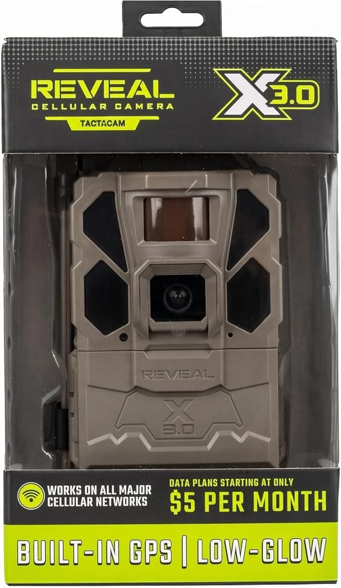 TACTACAM Reveal X 3.0 Cellular Trail Camera