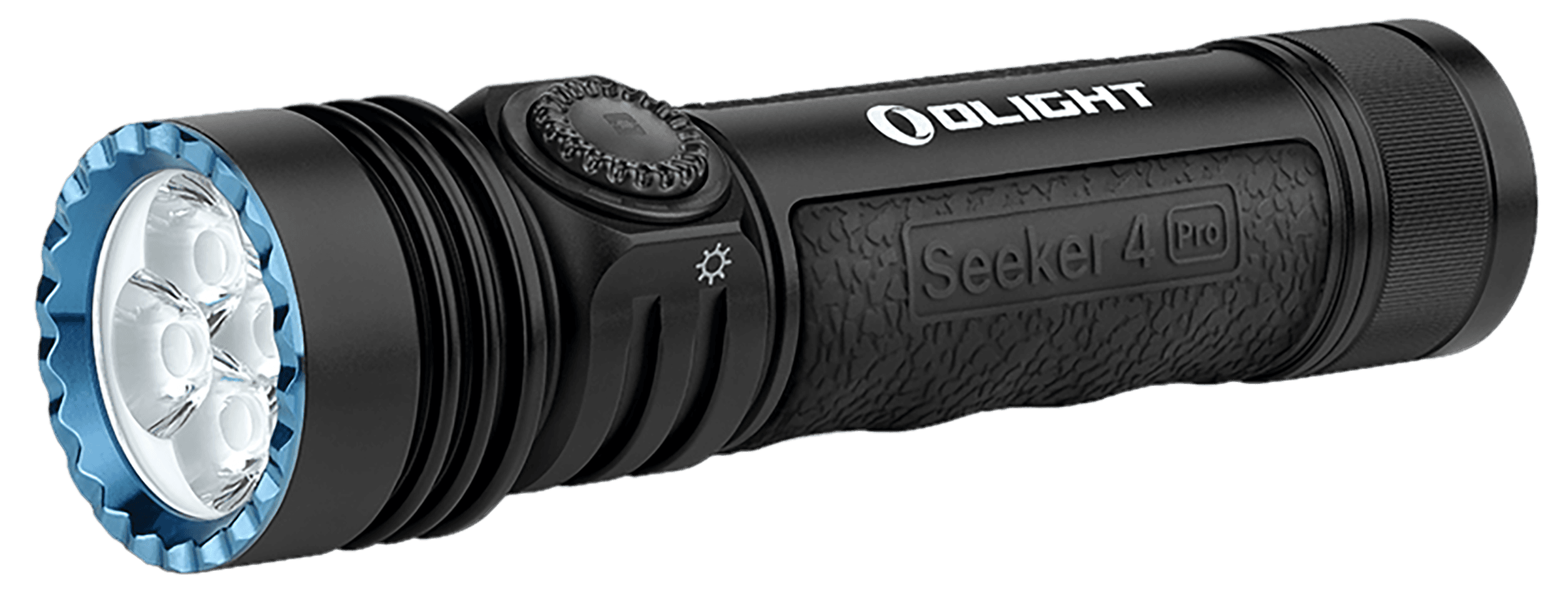 Olight Seeker 4 Pro Rechargable LED Flashlight, 4600 Lumens (Black)