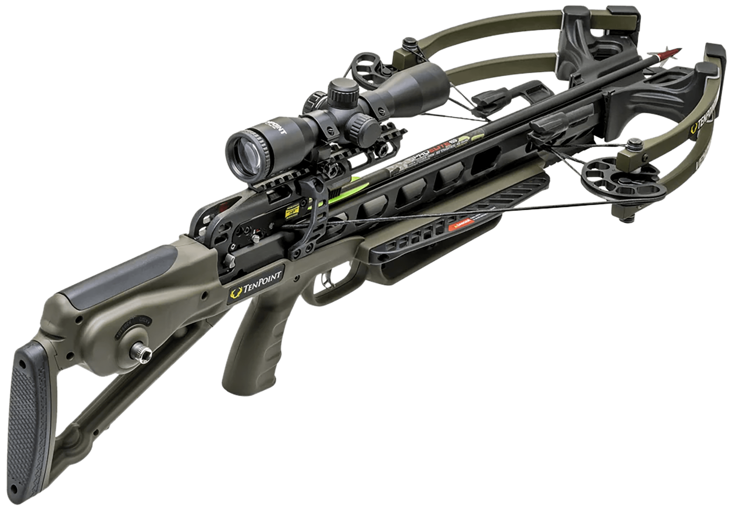 TenPoint Venom X Moss Green Crossbow 390 FPS ACUslide ProView 400