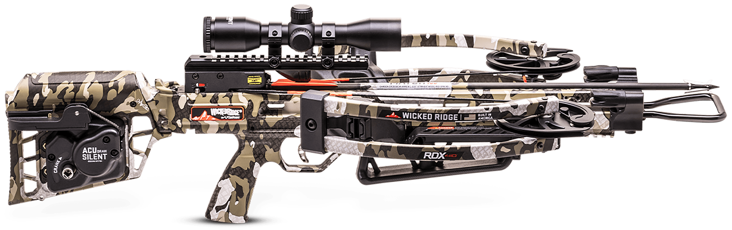 TenPoint RDX 410 Crossbow 410 FPS ACUdraw Silent ProView 400 Scope