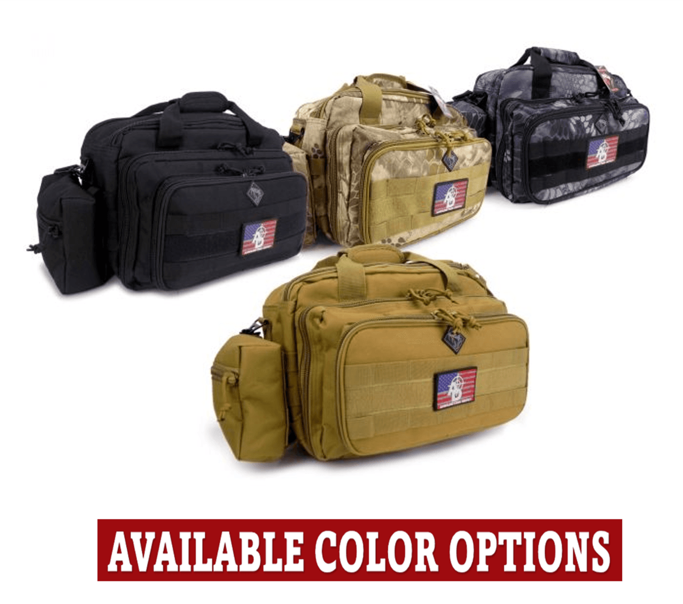RTAC Large Range Bag w/ Pistol Retention System