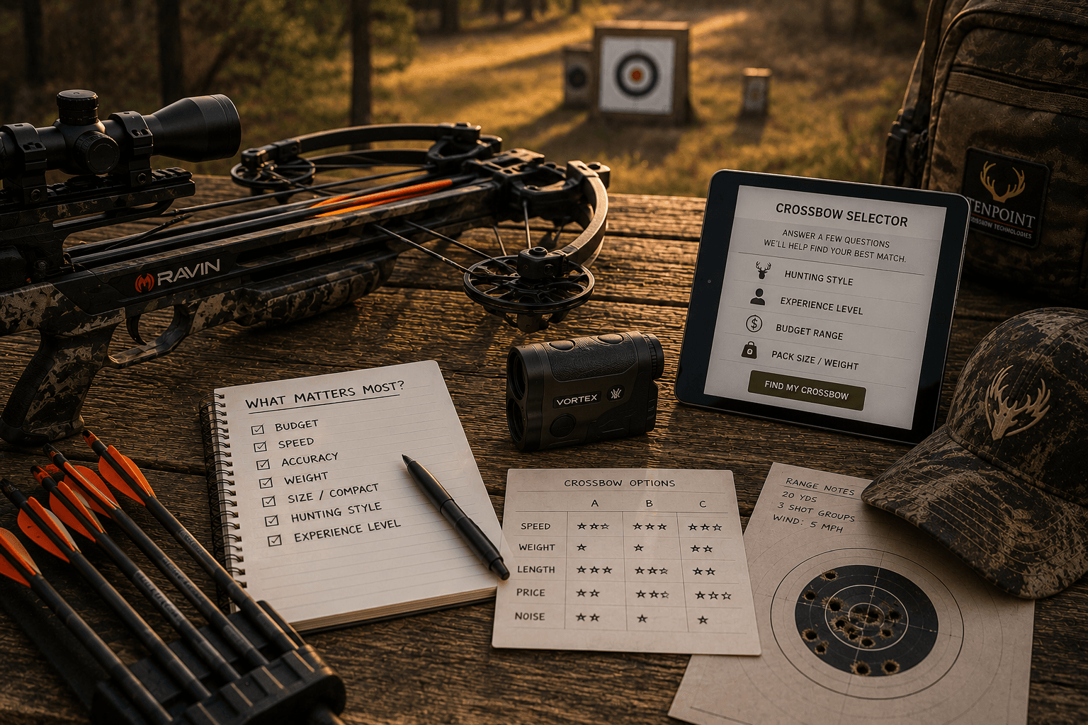 Crossbow selector