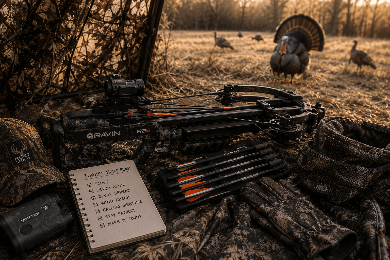 Turkey hunting gear checklist