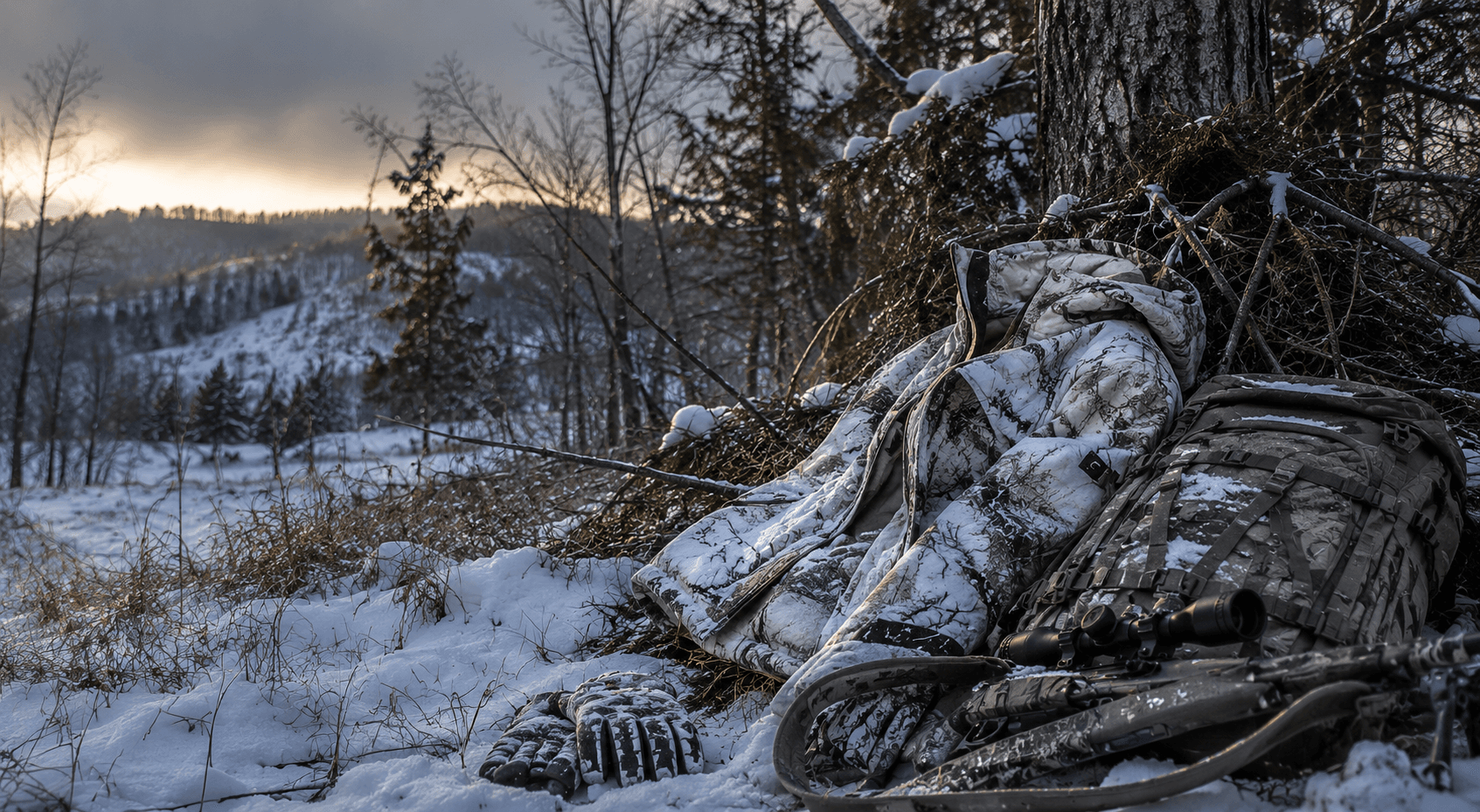 Best camo for late season snow