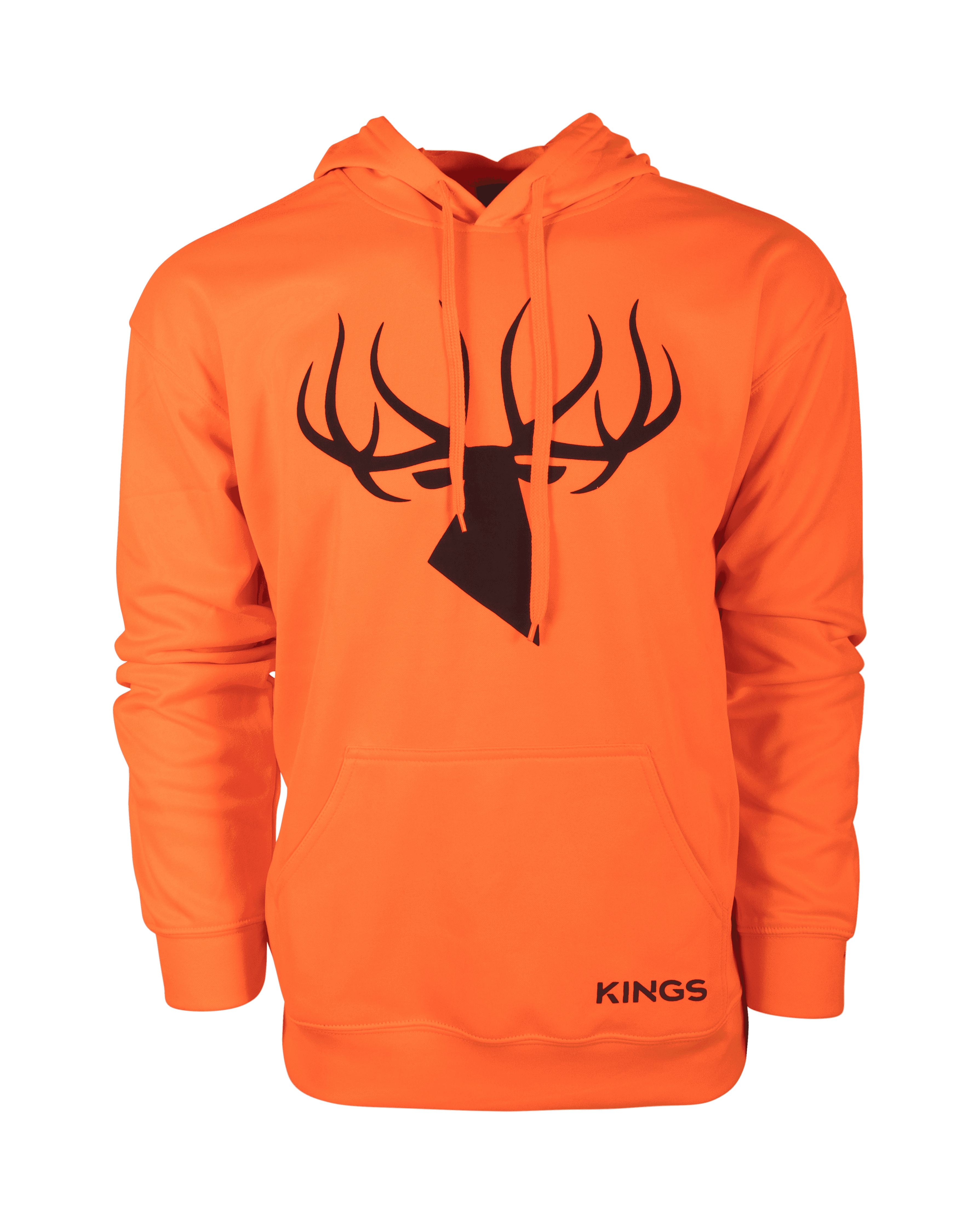 Blaze Orange Poly Hoodie