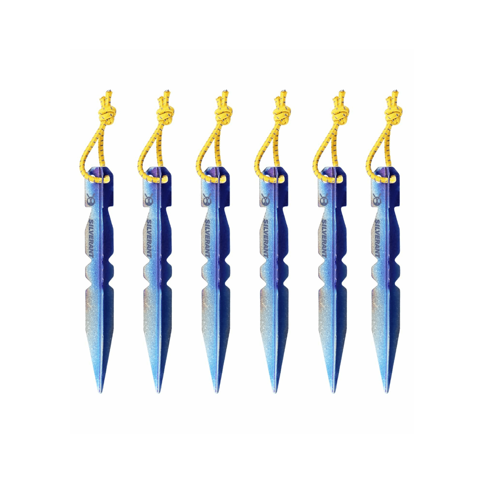 Titanium Y-Shape Tent Stakes, 6-Pack