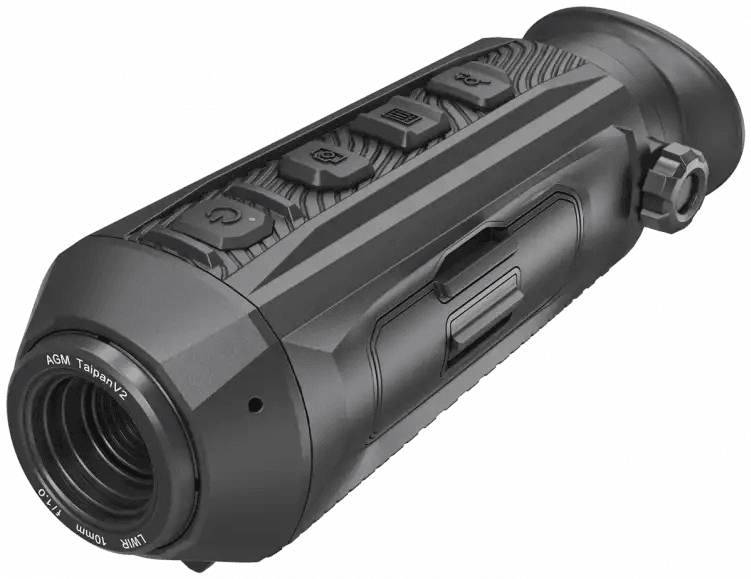 AGM Global Vision Taipan V2 Thermal Monocular - 10-256, 1.5-12x Magnification