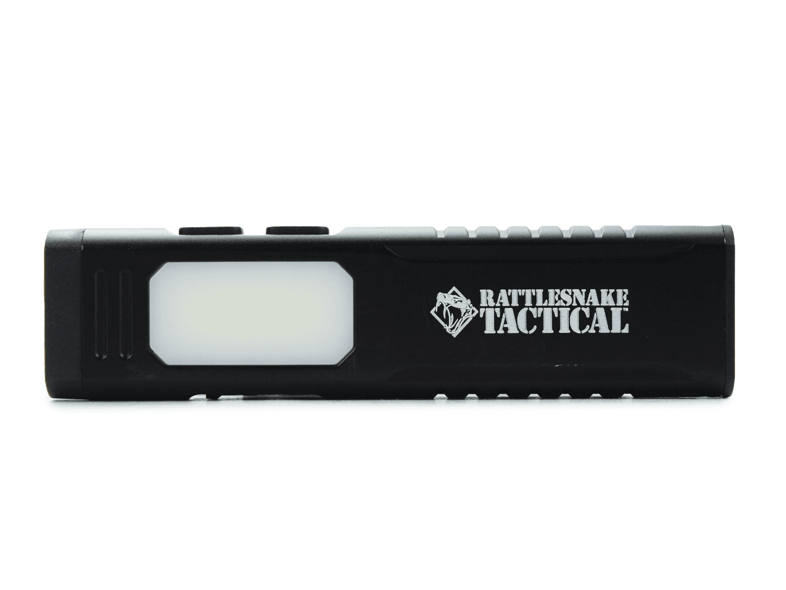 Rattlesnake Tactical 300-Lumen USB-C Rechargeable EDC Flashlight & COB Work Light with Magnetic Clip