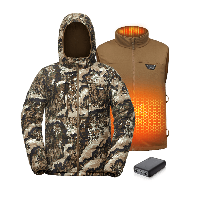 TIDEWE UniHeat 3-in-1 Heated Hunting Jacket