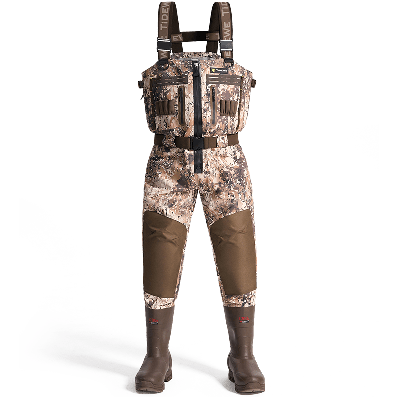 TIDEWE QuestWade Elite Zip-Front Neoprene Waders